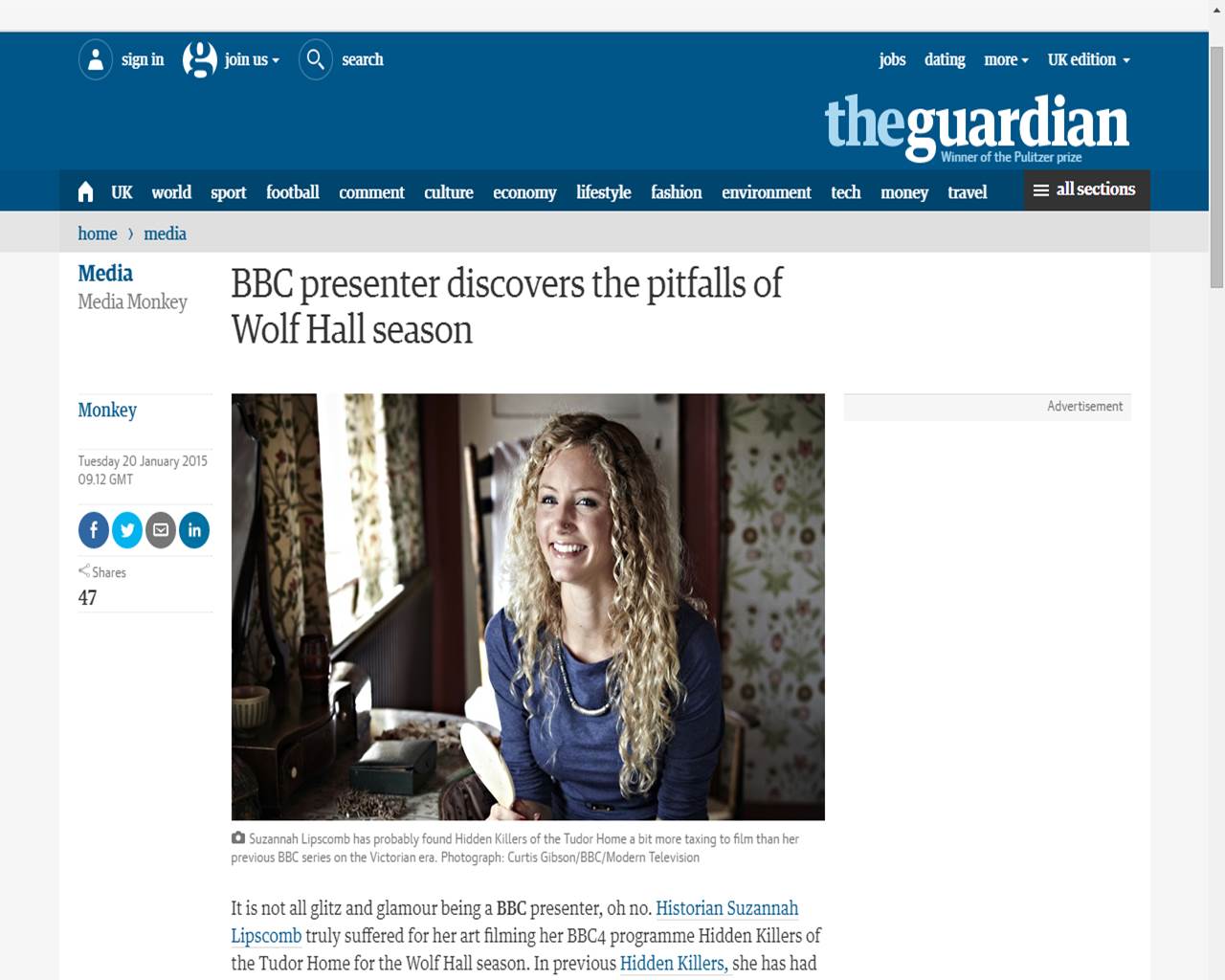 Suzannah Lipscomb